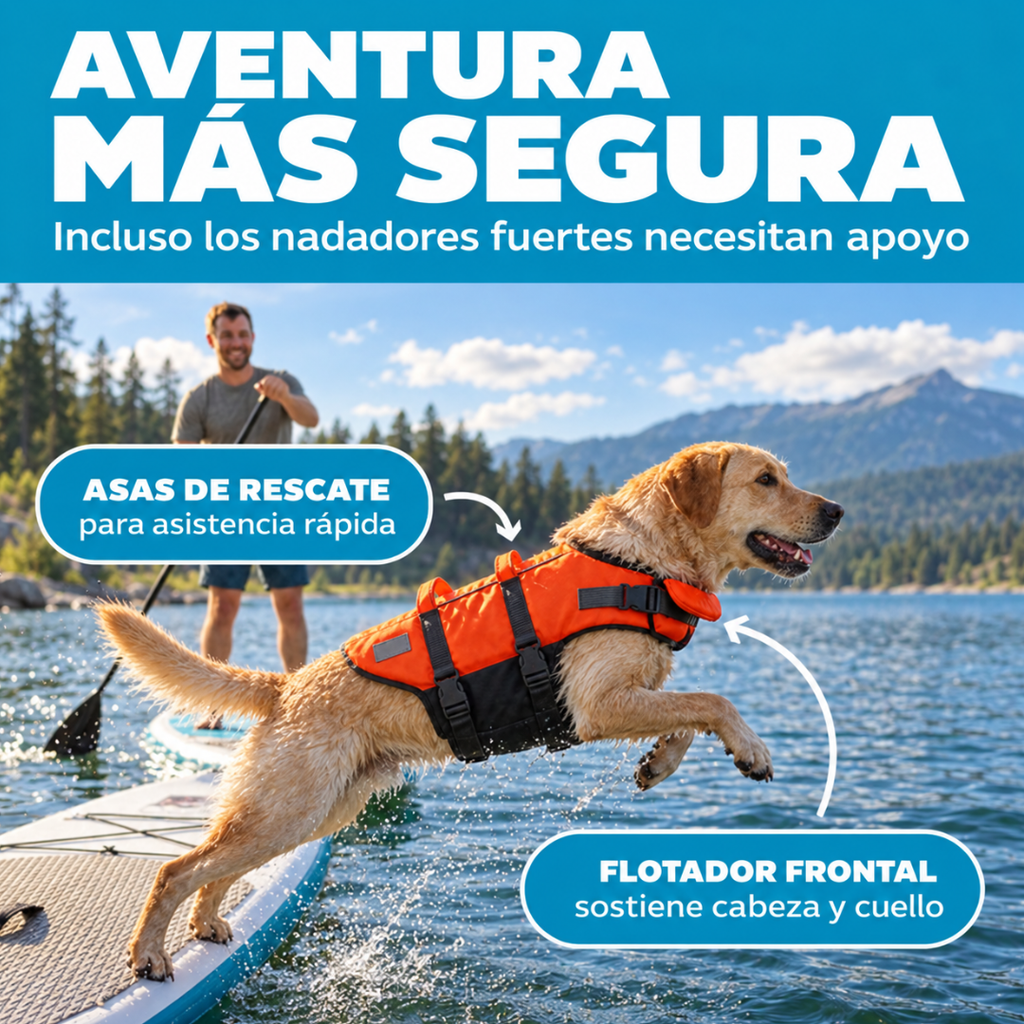 DoggyFloat™ Salvavidas para Perros