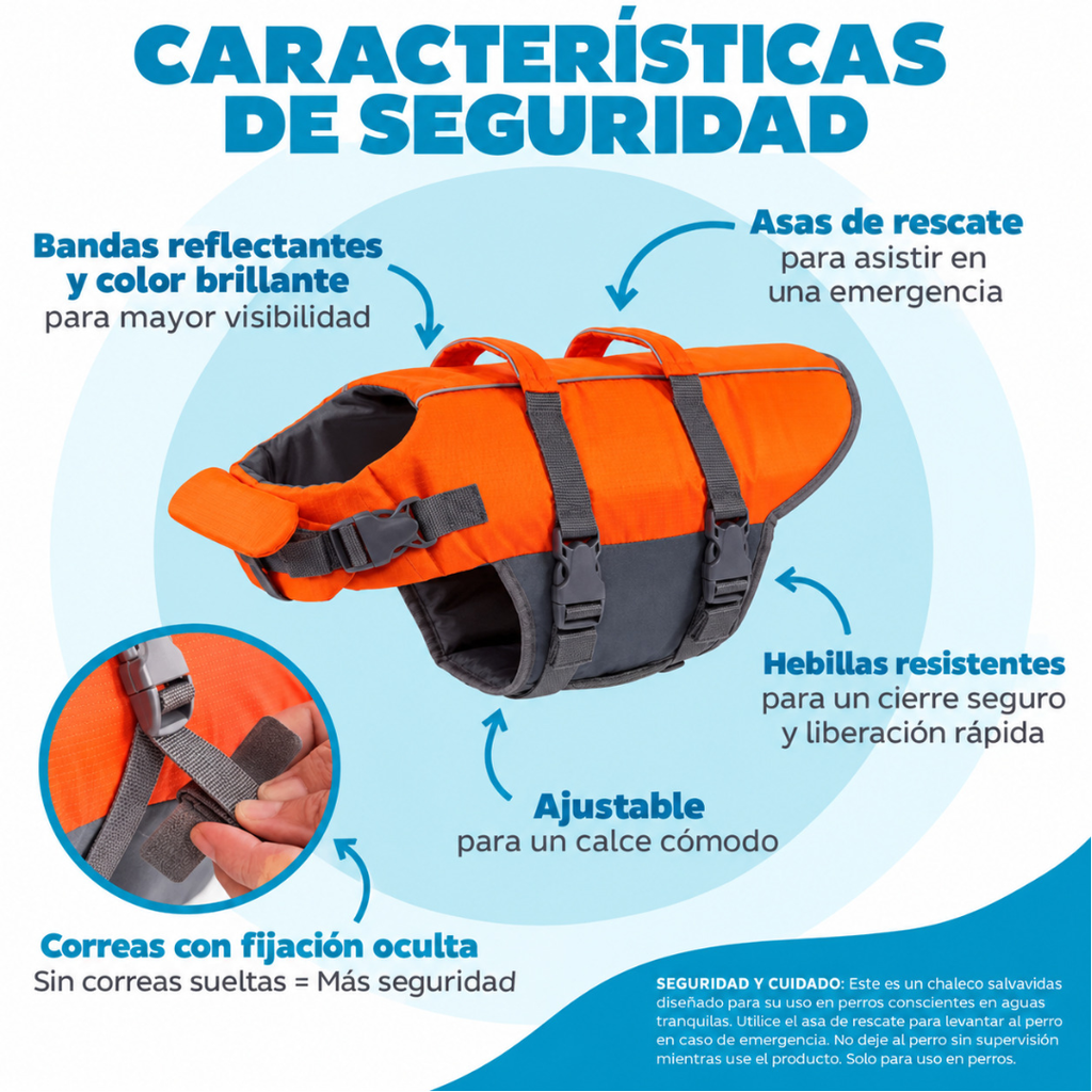 DoggyFloat™ Salvavidas para Perros